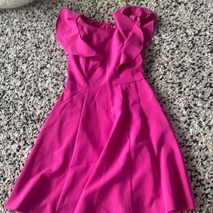 Bright pink women’s size small dress